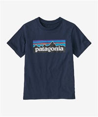 Patagonia / P-6 Logo 再生棉短袖上衣(藏青色NENA-XXL-NAVY)