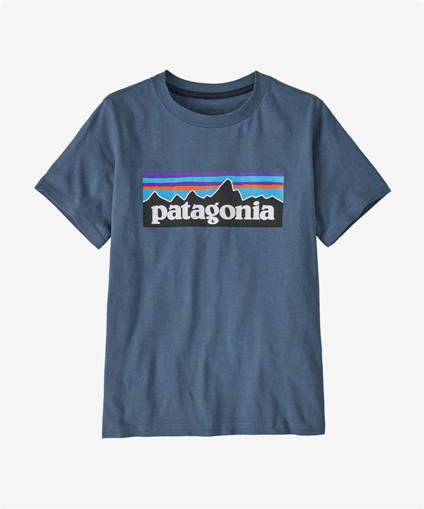 Patagonia / P-6 Logo 再生棉短袖上衣(藍色UTB-XXL-其他藍色)