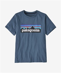 Patagonia / P-6 Logo 再生棉短袖上衣(藍色UTB-XXL-其他藍色)