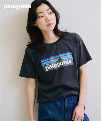 Patagonia / P-6 Logo 再生棉短袖上衣
