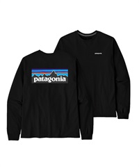 Patagonia / M's L/S P-6 Logo Responsibili-Tee(黑色BLK-S-BLACK)