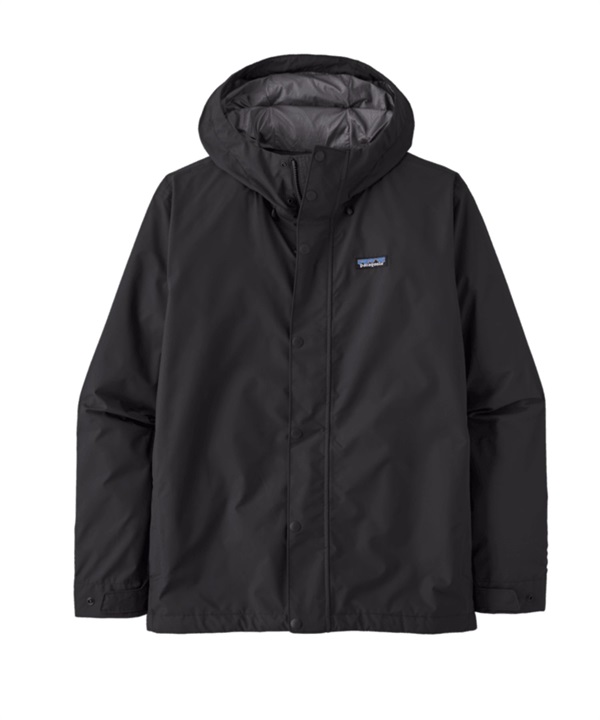 Patagonia / M's Jackson Glacier Rain Jkt(黑色INBK-S-BLACK)