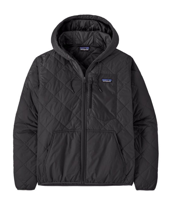 Patagonia / M's Diamond Quilted Bomber Hoody(黑色BLK-M-BLACK)