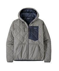 Patagonia / M's Diamond Quilted Bomber Hoody(灰色FEGY-M-GRAY)