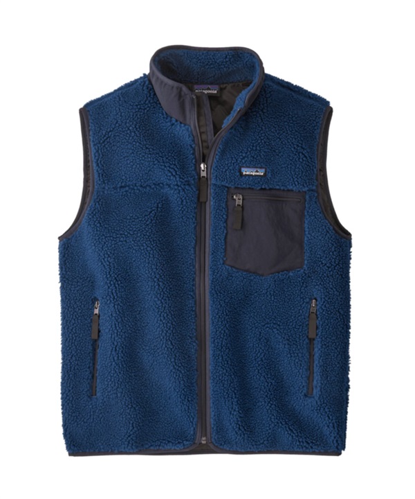 Patagonia / M's Classic Retro-X Vest(藍色CLMB-M-BLUE)