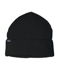 Patagonia / Fishermans Rolled Beanie(黑色BLK-ALL-BLACK)