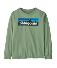 Patagonia / W's L/S P-6 Logo T-Shirt(薄荷綠ELGR-XXL-MINT)