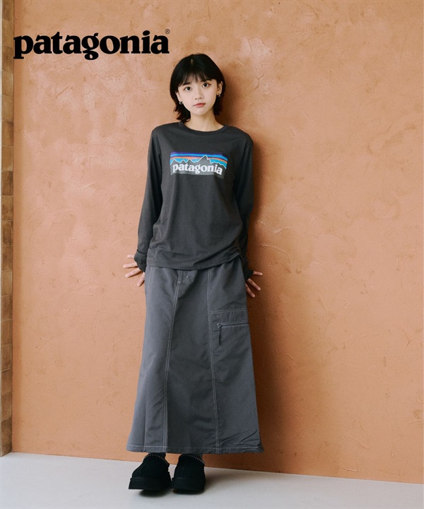 Patagonia / W's L/S P-6 Logo T-Shirt
