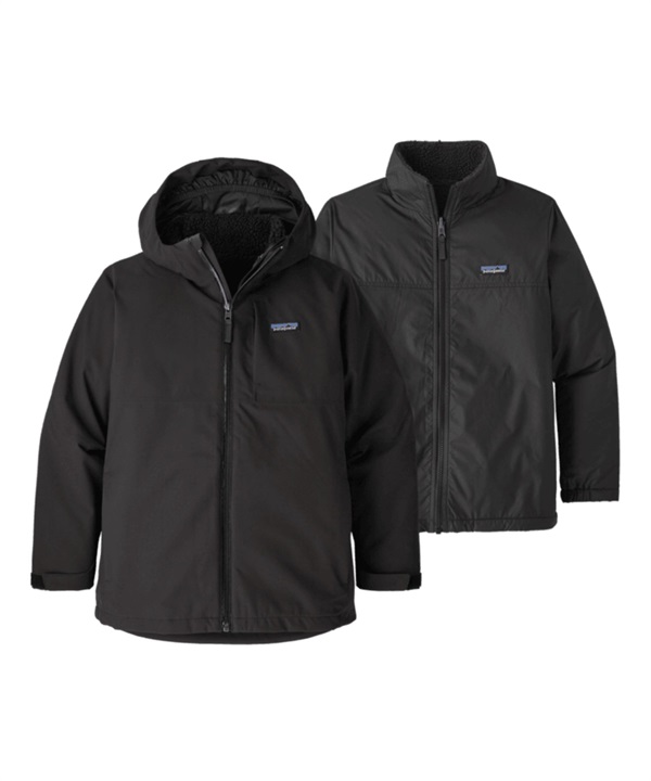 Patagonia / W's 4-in-1 Everyday Jkt(黑色BLK-XXL-BLACK)