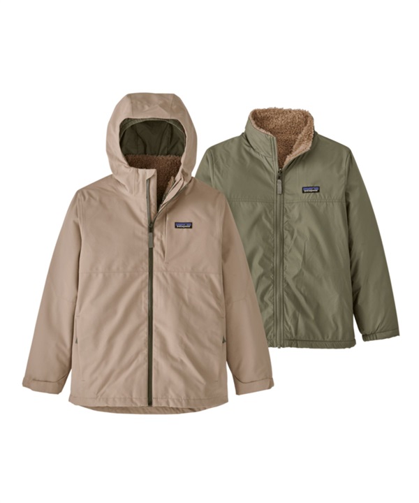 Patagonia / W's 4-in-1 Everyday Jkt(膚色ORTN-XXL-BEIGE)