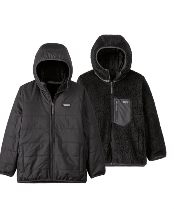 Patagonia / W's Reversible Ready Freddy Hoody(黑色INBK-XXL-BLACK)