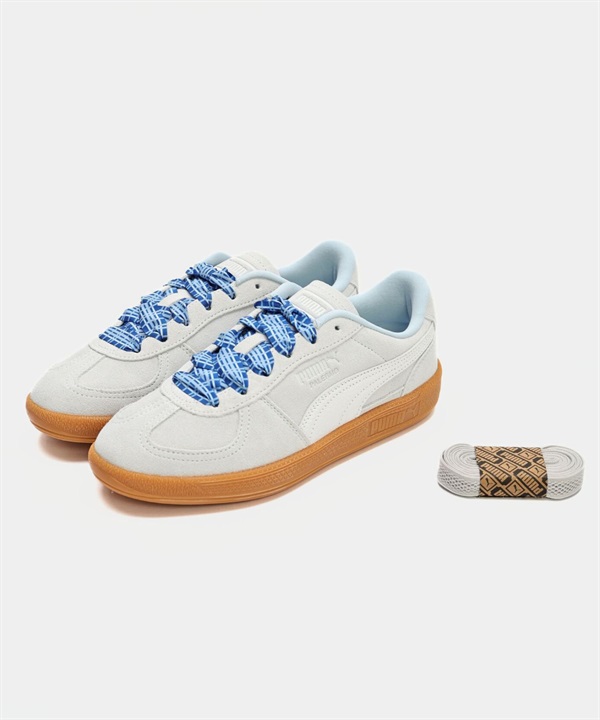 PUMA / Palermo Laces Wns 運動休閒鞋(女)(灰色-UK4(23CM)-LIGHT GRAY)