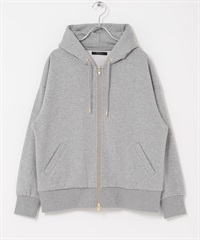 UR TECH 寬版拉鍊連帽外套(灰色-FREE-GRAY)