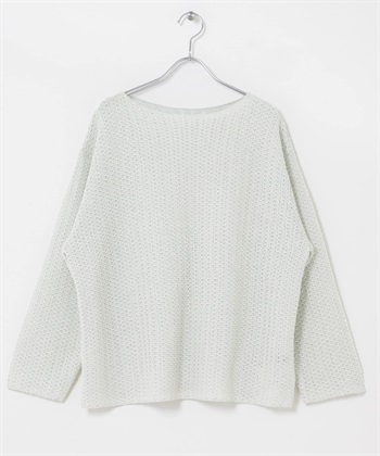 混麻料紙紗針織衫(黃色-FREE-YELLOW)