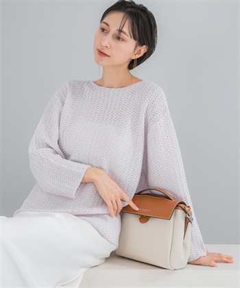 混麻料紙紗針織衫