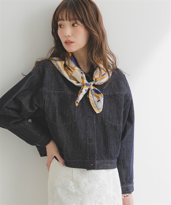 蝙蝠袖牛仔外套