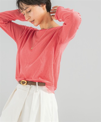 透膚層次設計針織衫