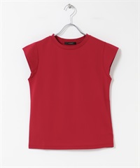 日本製涼感皮馬棉法式袖T恤(紅色-FREE-RED)