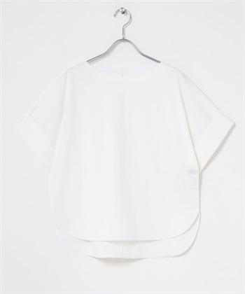 日本製UV CUT涼感反折袖套衫(米白色-FREE-OFF WHITE)