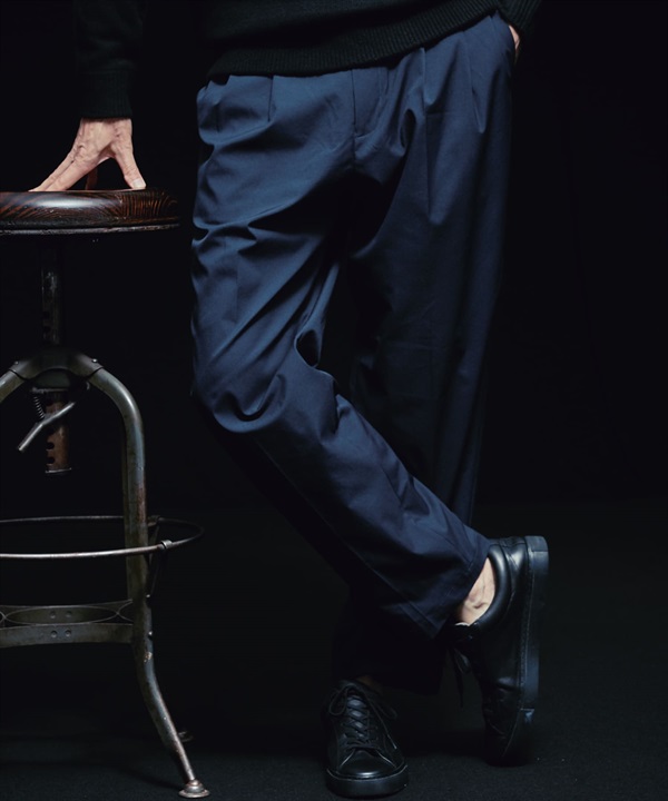 MARUI ORIMONO / 3H DryFabric 彈性雙褶長褲