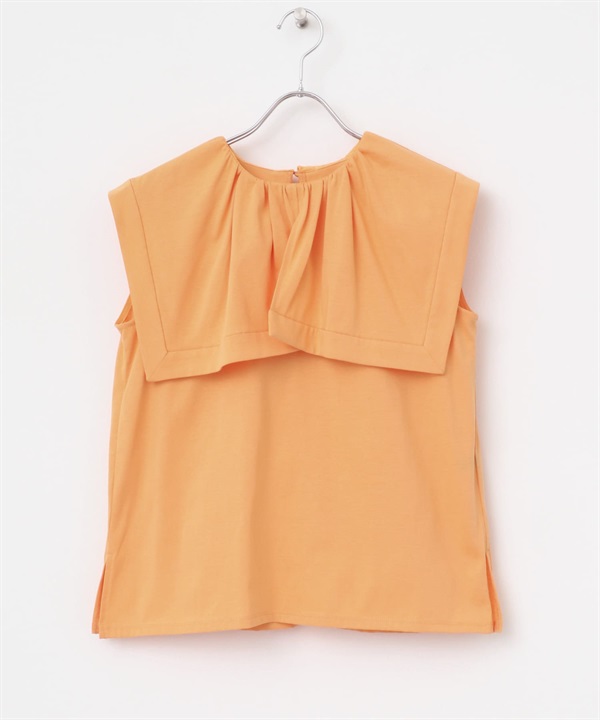 斗篷設計T恤(橘色-FREE-ORANGE)