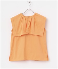 斗篷設計T恤(橘色-FREE-ORANGE)