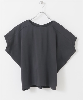 UV CUT蝙蝠袖套衫(炭灰色-FREE-CHARCOAL GRAY)