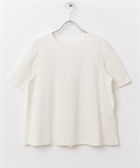 F by ROSSO / UV CUT露背傘狀T恤(米白色-FREE-OFF WHITE)