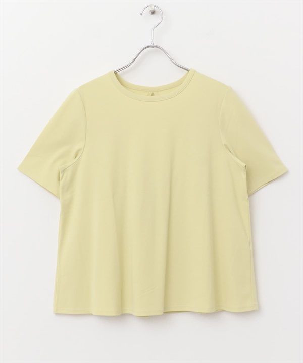 F by ROSSO / UV CUT露背傘狀T恤(黃色-FREE-YELLOW)