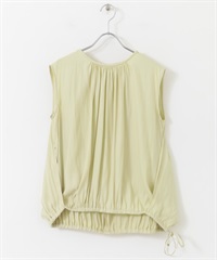 2WAY氣球剪裁罩衫(奶油色-FREE-其他黃色)