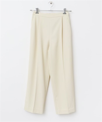 防潑水中央壓線輕便長褲(亞麻色-38-OFF WHITE)