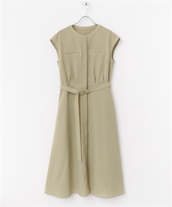 UR TECH DRYLUXE 口袋設計洋裝(淺膚色-FREE-L.BEIGE)