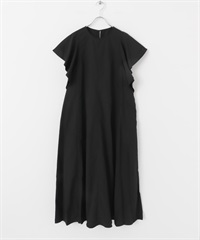 F by ROSSO 日本製防潑水傘狀袖洋裝(黑色-FREE-BLACK)