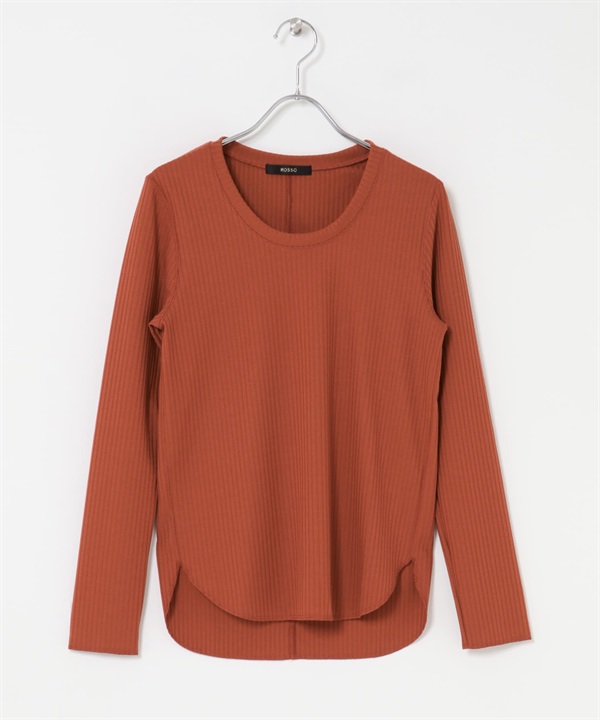 日本製U領羅紋套衫(紅色-FREE-RED)