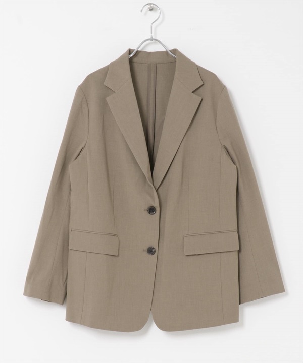 F by ROSSO 彈性西裝外套(膚色-FREE-BEIGE)