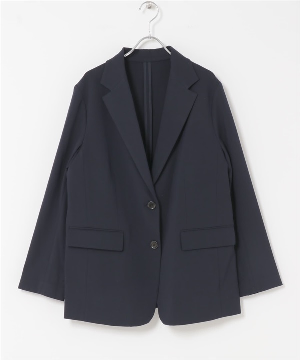 F by ROSSO 彈性西裝外套(藏青色-FREE-NAVY)