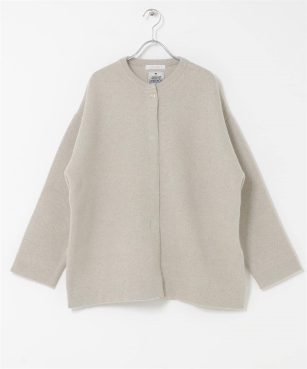 F by ROSSO 漢密爾頓羊毛針織大衣(灰膚色-FREE-其他膚色)