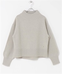 F by ROSSO 漢密爾頓羊毛高領針織衫(灰膚色-FREE-其他膚色)