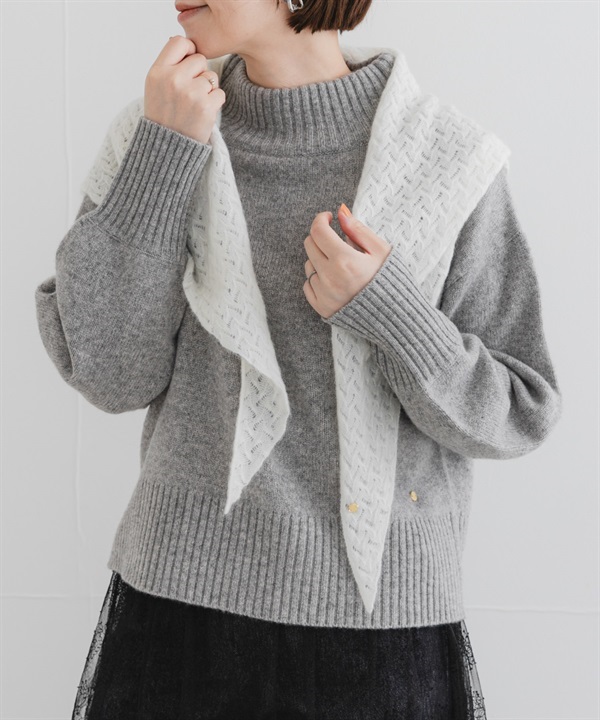 F by ROSSO 漢密爾頓羊毛高領針織衫