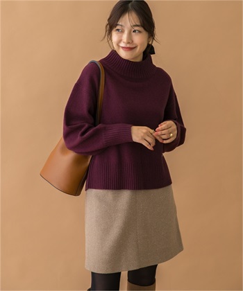 F by ROSSO 漢密爾頓羊毛高領針織衫