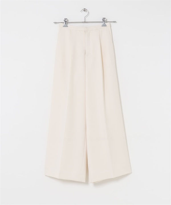 EASY CARE打褶輕便長褲(米色-38-WHITE)