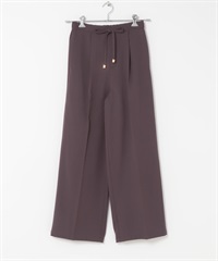 精梳毛紗輕便長褲(酒紅色-38-BURGUNDY)