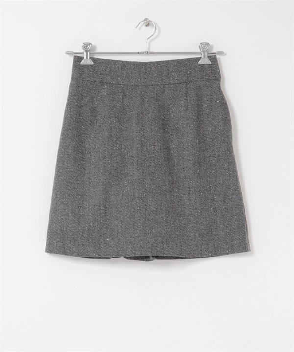 F by ROSSO 人字呢褲裙(灰色-38-GRAY)