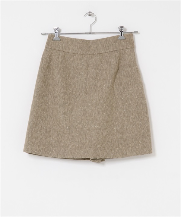 F by ROSSO 人字呢褲裙(膚色-38-BEIGE)