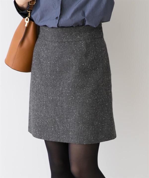 F by ROSSO 人字呢褲裙