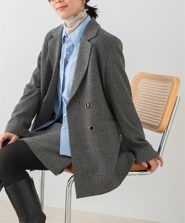 F by ROSSO 人字呢西裝外套