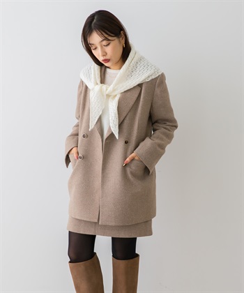 F by ROSSO 人字呢西裝外套