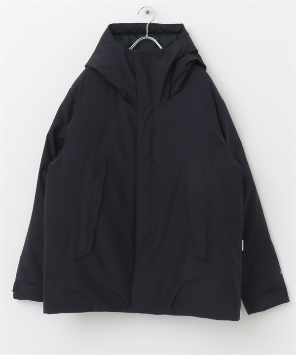 【別注】+phenix / WINDSTOPPER by GORE-TEX LABS 連帽羽絨外套(藏青色-M-NAVY)