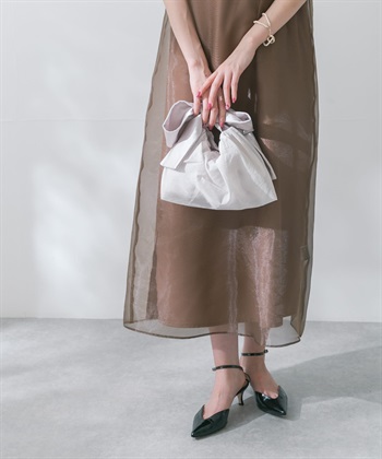 kaene 日本製歐根紗蝴蝶結包