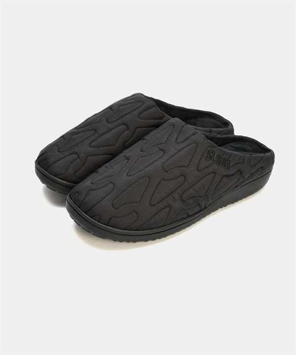 SUBU / Outline 保暖拖鞋(男款)(黑色-2 (26cm~27.5cm)-BLACK)